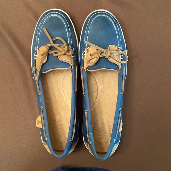 Sperry Top-Sider Boat Shoe Size 10M Blue NWOB - Picture 3 of 12